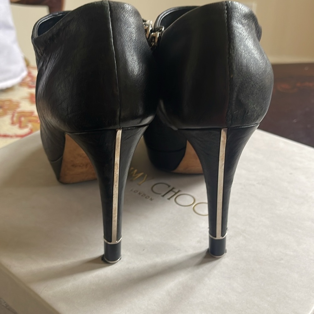 Dior Patent Leather Stiletto Bootie - Picture 2 of 5
